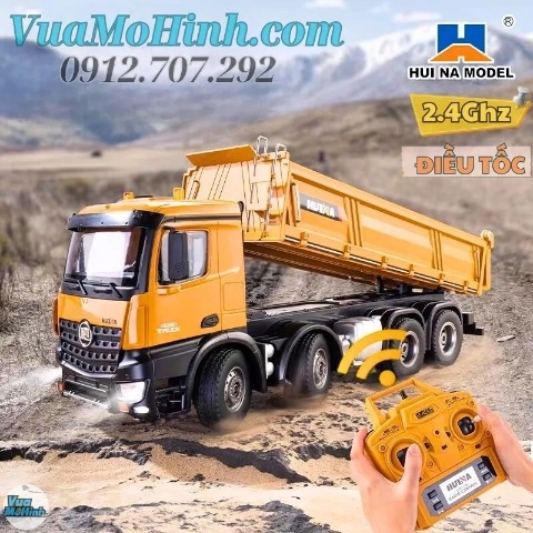 Xen Ben 4 chân điều khiển từ xa HUNIA 1536 cực mạnh tải trọng 6000g, sóng 2.4Ghz siêu khoẻ