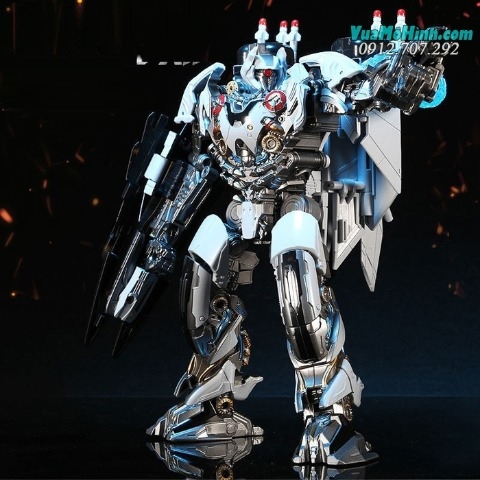 Transformers LS-01 Nitro Zeus Black Mamba - Mô hình người máy robot biến hình máy bay chiến đấu cao 27cm Oversize