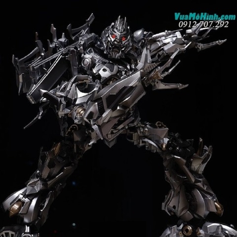 Megatron Transformers LS12 Black Mamba - Mô hình người máy biến hình robot máy bay chiến đấu cao 36cm Oversize