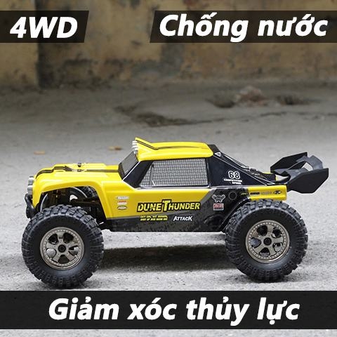 Dune Thunder - Siêu phẩm xe địa hình điều khiển chống nước, tốc độ 40km/h, 2 cầu, giảm xóc thủy lực cao cấp !!!