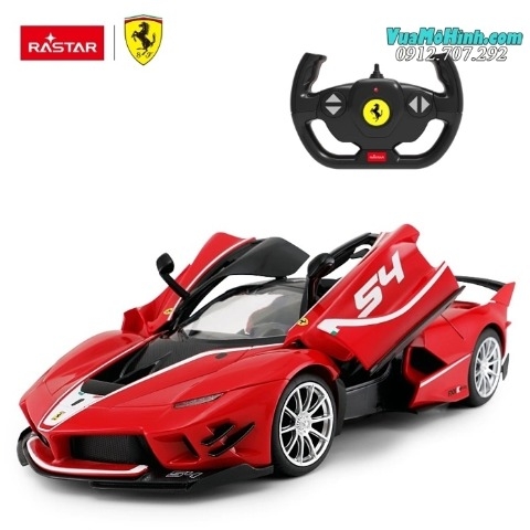 Mô hình xe Ferrari FXX-K siêu xe ô tô điều khiển từ xa RC tỷ lệ 1:14 Rastar, sóng 2.4Ghz siêu khủng