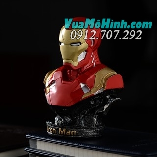 Tượng bán thân Người sắt Ironman Tony Stark MK46 mini cao 18cm trong phim Biệt đội siêu anh hùng - The Avengers