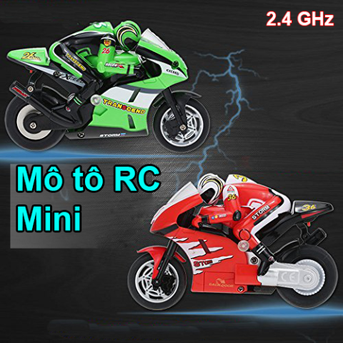 Xe mô tô đua điều khiển từ xa ( xe máy mini)