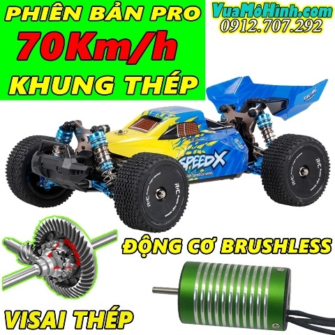 Power SpeedX phiên bản Brushless - Siêu phẩm xe đua siêu tốc độ phiên bản nâng cấp động cơ Brushless tốc độ 70km/h 100% khung sườn kim loại