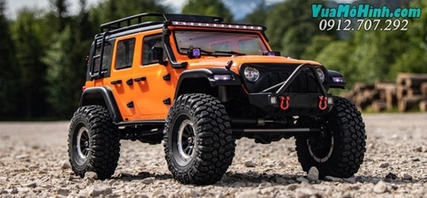 Xe địa hình điều khiển từ xa Rock Jeep Rubicon tỷ lệ 1/10 RTR