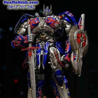 Mô hình BMB BS-03 phiên bản khớp kim loại Transformers Optimus Prime The Last Knight biến hình xe đầu kéo cao 30cm