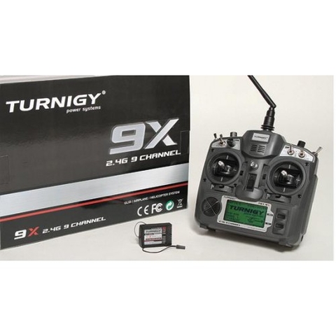 Tay điều khiển 9 kênh Turnigy 9X 9CH Version 2 (Đã bao gồm mạch thu)