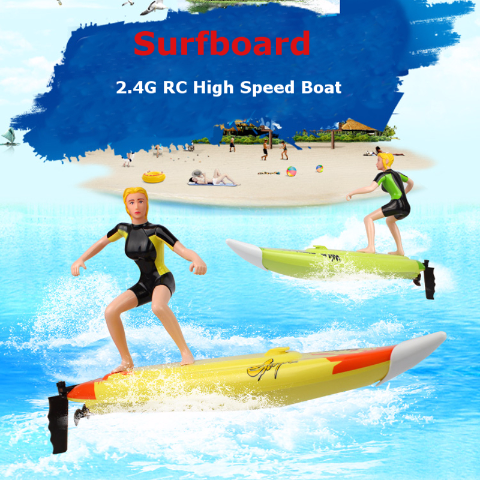 Surfboard - Ván trượt điều khiển từ xa tốc độ cao, chống nước, tự động lật MỚI NHẤT !!!