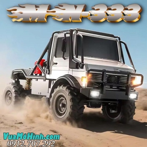 Xe Địa Hình Điều Khiển Từ Xa MN333 U4000 – Unimog 1/18 4WD Off-Road Leo Dốc 45° Siêu Chất