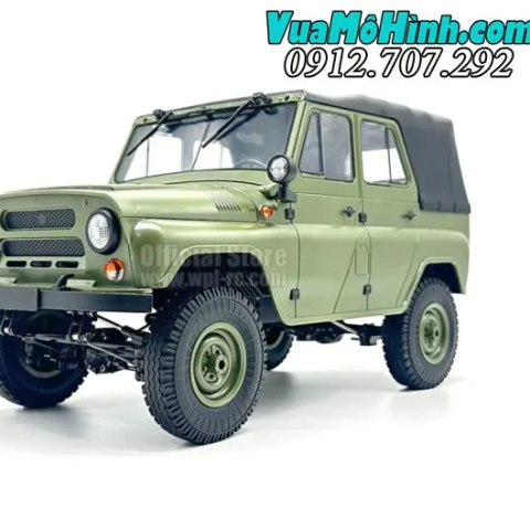 Xe ô tô điều khiển từ xa WPL C94 RTR - Xe UAZ 469 huyền thoại tỷ lệ 1:12