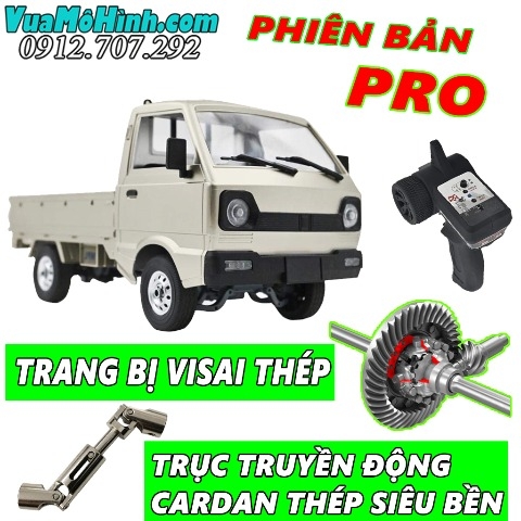 Phiên bản Pro - Xe Suzuki Carry Kei Truck Visai thép, trục truyền động Cardan thép