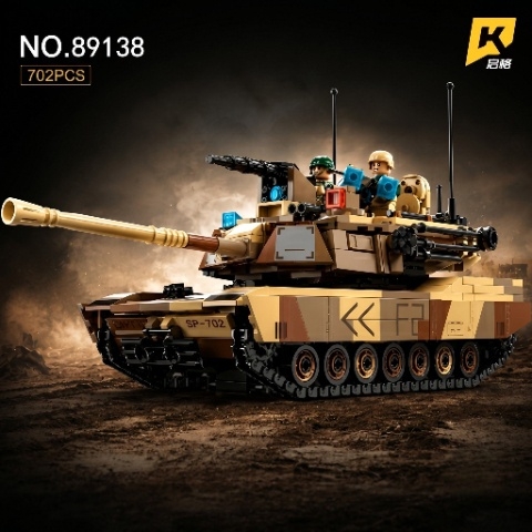 Bộ xếp hình lắp ghép lego xe tăng chiến đấu Battle Tank Quân Sự Cao Cấp 702 chi tiết đồ chơi an toàn cho bé