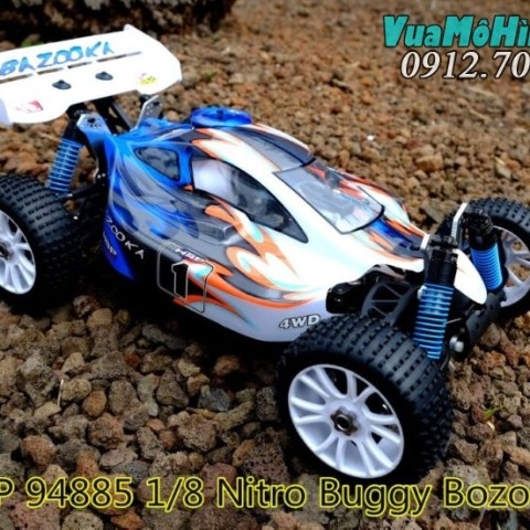 Xe xăng nitro điều khiển từ xa HSP Bazooka tỉ lệ 1/8 Buggy 94885