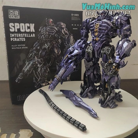 Mô hình robot transformer Shockwave Tw1028 hãng Baiwei (ss56) Transformers Dark of The Moon DOTM