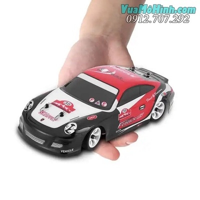 Xe ô tô Drift điều khiển từ xa Wltoys K969 mini tốc độ cao 30km/h khung Kim Loại Siêu Bền 1/28 2.4G 4WD