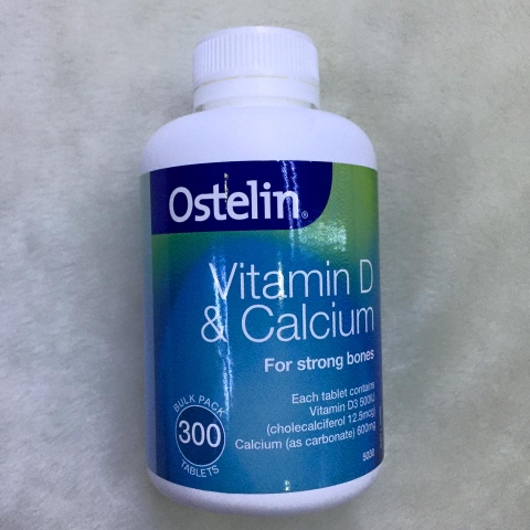  Viên Uống Bổ Sung Vitamin D &  Calcium Ostelin