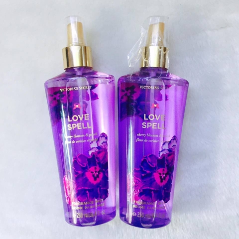 Body Mist VS Love Spell