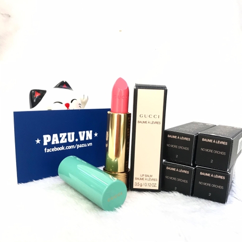 Son Dưỡng Gucci Rouge Baume A Levres Lip Balm 02 No More Orchids