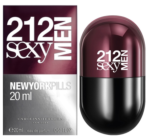 Carolina Herrera 212 Sexy Pills For Men 20ml Eau De Toilette