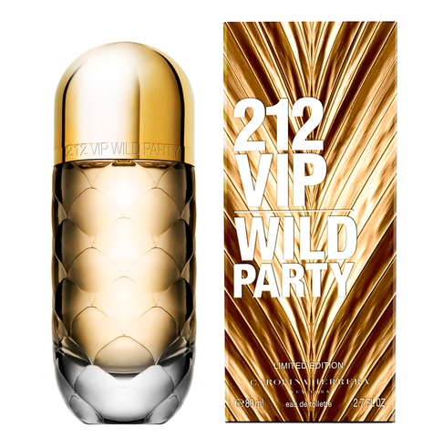 Carolina Herrera 212 Vip Wild Party Limited Edition 100ml Eau De Toilette