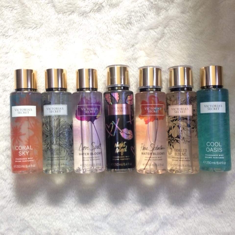 Body Mist Victoria's Secret các hương