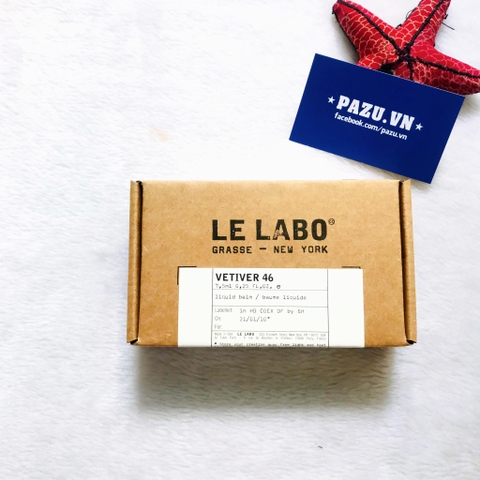 Nước Hoa Mini Le Labo Vetiver 46