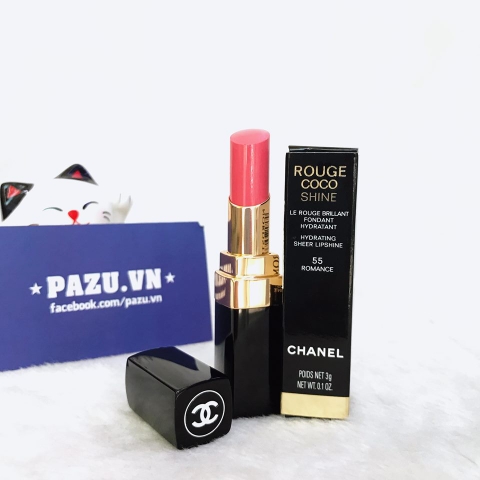 Son Chanel 55 Romance Rouge Coco Shine