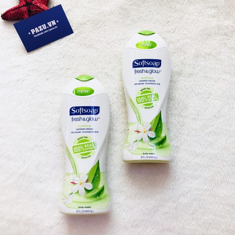 Sữa Tắm Softsoap Green Tea & Jasmin