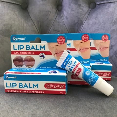 Son dưỡng môi trị thâm Dermal Lip Balm 10g