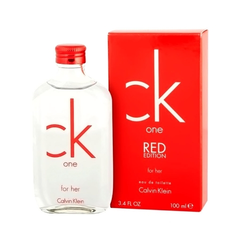 Calvin Klein CK One Red For Her 50ml Eau De Toilette