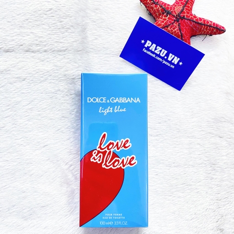 Dolce & Gabbana Light Blue Love Is Love Pour Femme EDT
