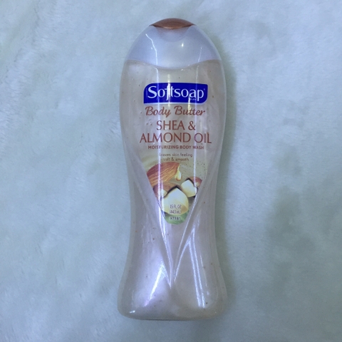 Sữa Tắm Dưỡng Ẩm Body Butter Shea & Almond Oil Của Mỹ Softsoap
