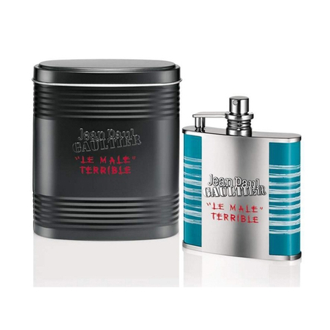 Jean Paul Gaultier Le Male Terrible Travel Flask For  Men 125ml Eau De Toilette