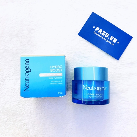 Kem Dưỡng Ẩm Ban Đêm Neutrogena Hydro Boost Night Concentrate Deep Hydration Cream