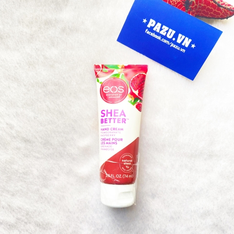 Kem dưỡng da tay EOS Shea Better Hand Cream Pomegranate Raspberry 74 ml