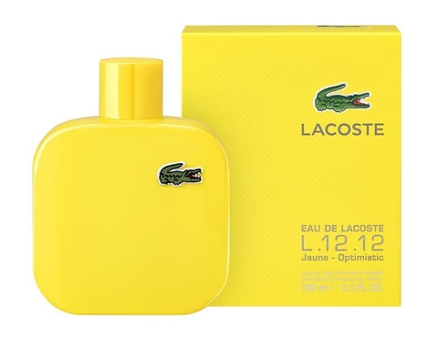 Lacoste Eau de Lacoste L.12.12 Yellow 100ml Eau De Toilette