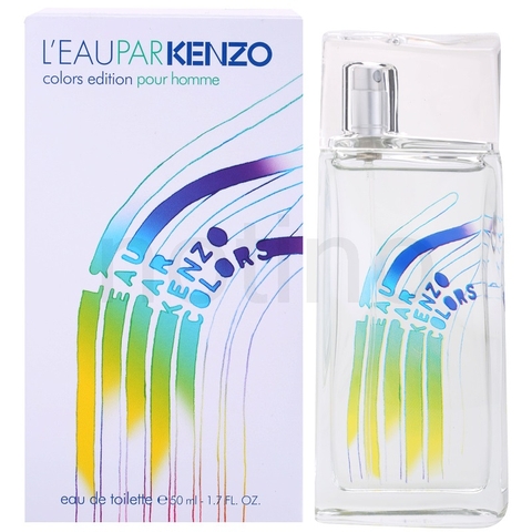 Leau Par Kenzo Colors Edition Pour Homme 50ml Eau De Toilette