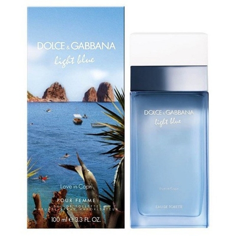 Dolce & Gabbana Light Blue Love In Capri For Women 100ml Eau De Toilette