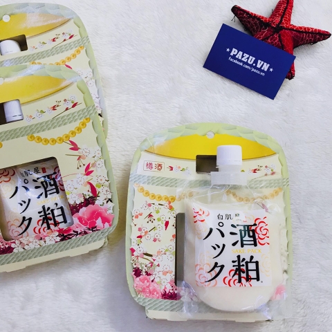 Mặt nạ bã rượu Sake Kasu Face Pack