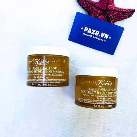 Mặt Nạ Hoa Cúc & Lô Hội Kiehl’s Calendula & Aloe Soothing Hydration Mask