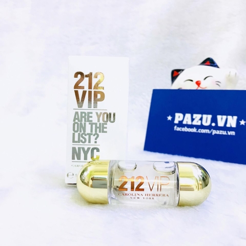 Nước Hoa Nữ Carolina Herrera 212 VIP Are You On The List NYC