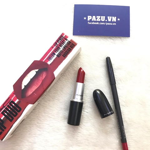 Set MAC LIP DUO RUSSIAN RED + LIP LINER