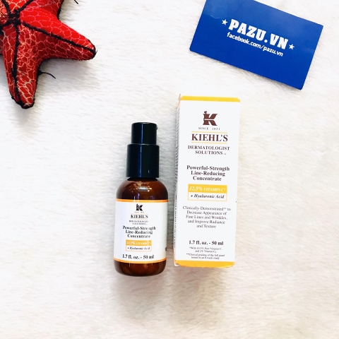 Serum chống lão hóa Kiehl's Kiehl's Powerful Strength Line Reducing Concentrate 12,5% Vitamin C - 50ml