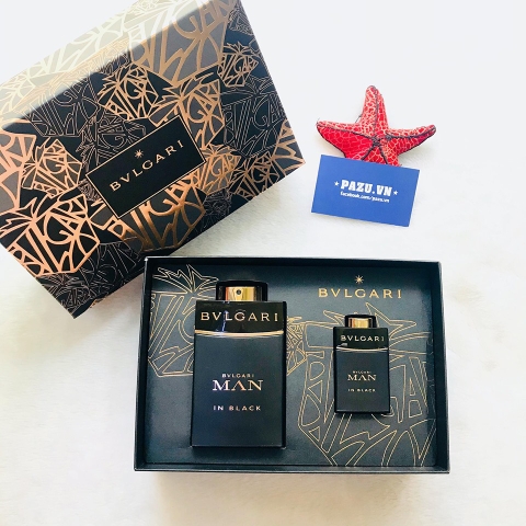 Set Bvlgari Man In Black