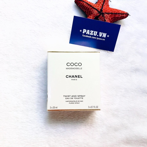 Set Chanel Coco Mademoiselle EDT (3x20ml)