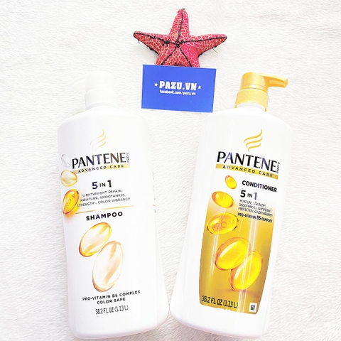 Set dầu gội xả Pantene Advanced Care 5 in 1