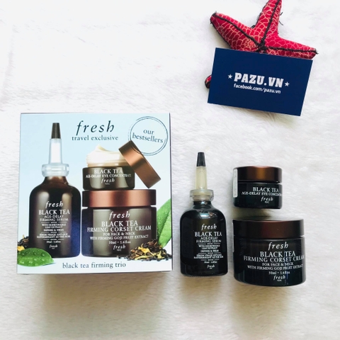 Set Fresh Black Tea Firming Trio