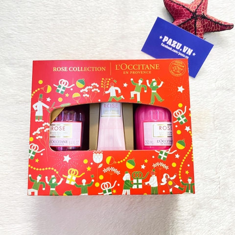 Set Dưỡng Da L' Occitane Rose Collection