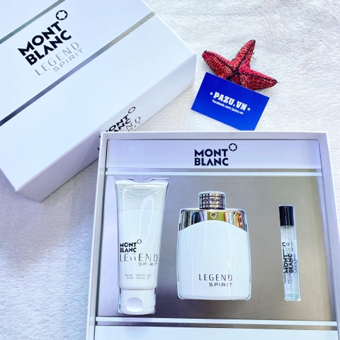 Set Mont Blanc Legend Spirit EDT