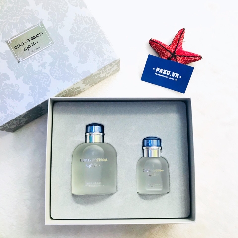 Set Dolce & Gabbana Light Blue Pour Homme